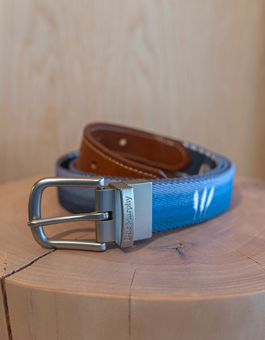Doc Murphy Navy Gradient Belt
