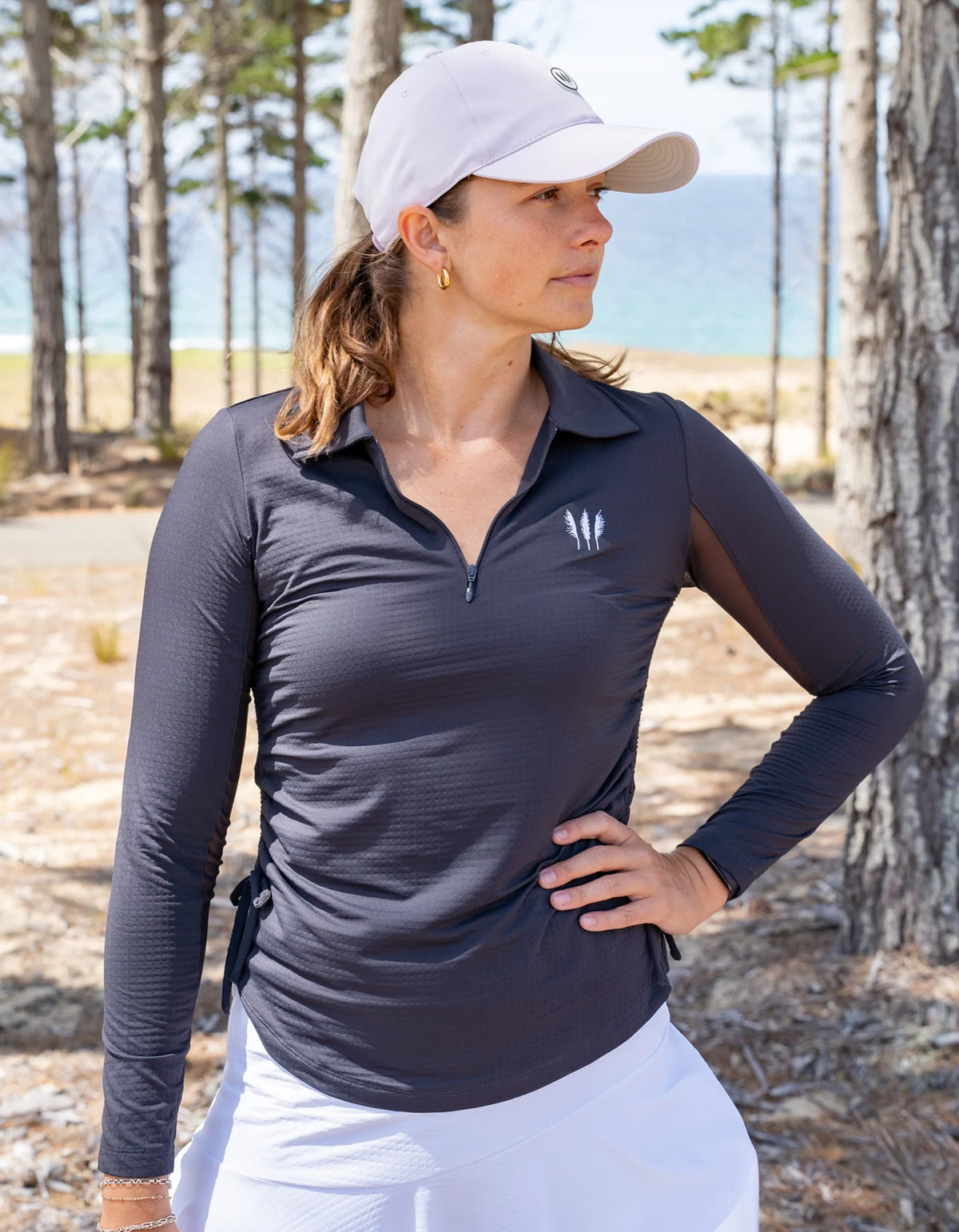IBKUL Adjustable Length L/S Polo