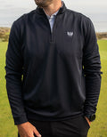 Johnnie-O 1/4 Zip Black