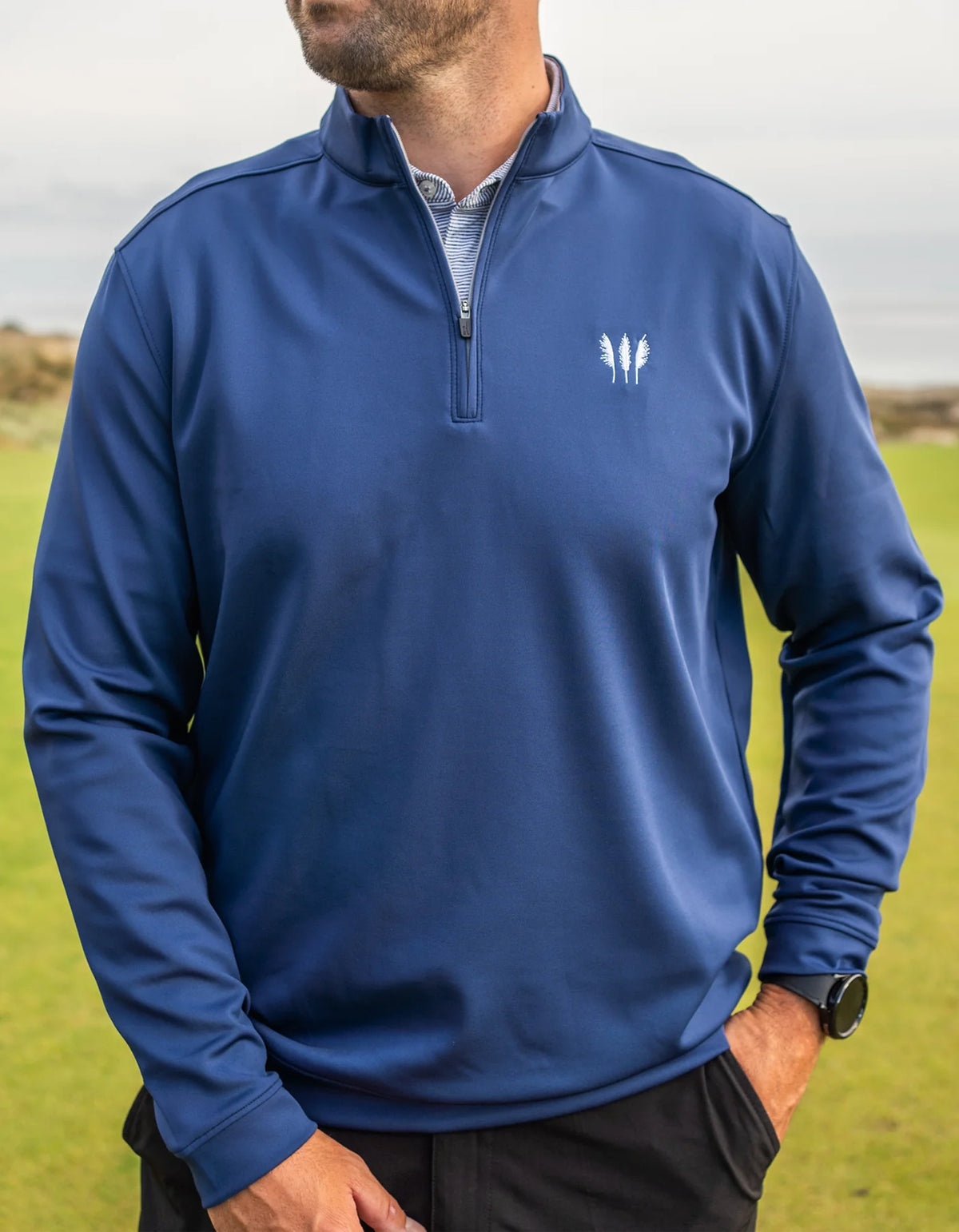 Johnnie-O 1/4 Zip Navy