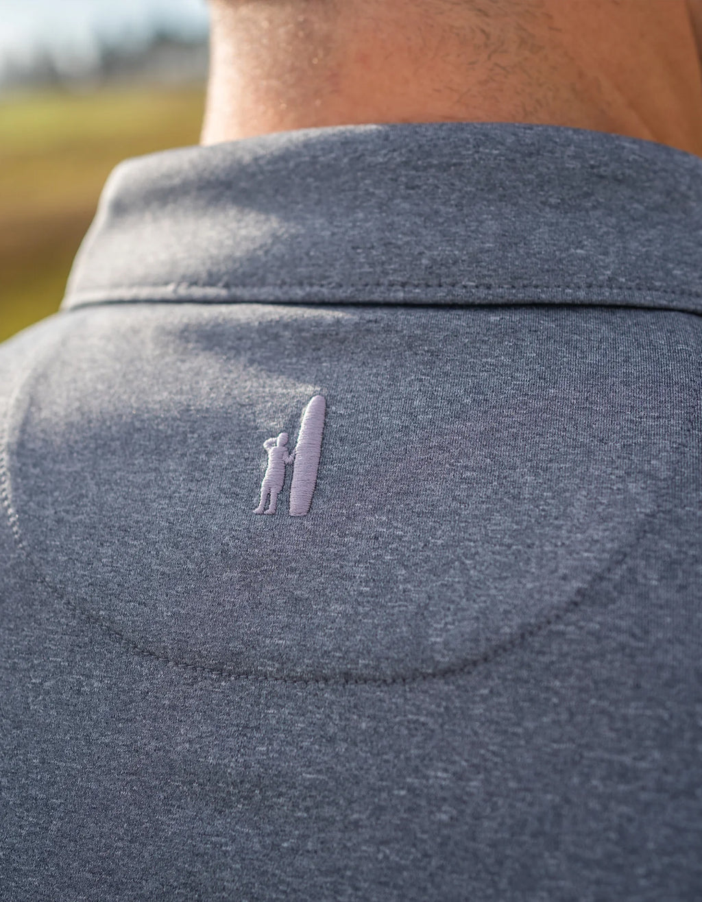 Johnnie-O Polo Grey
