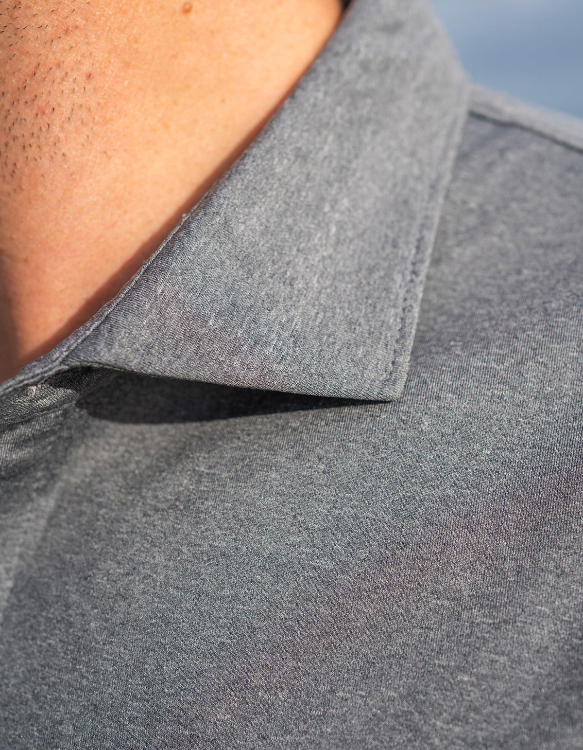Johnnie-O Polo Grey