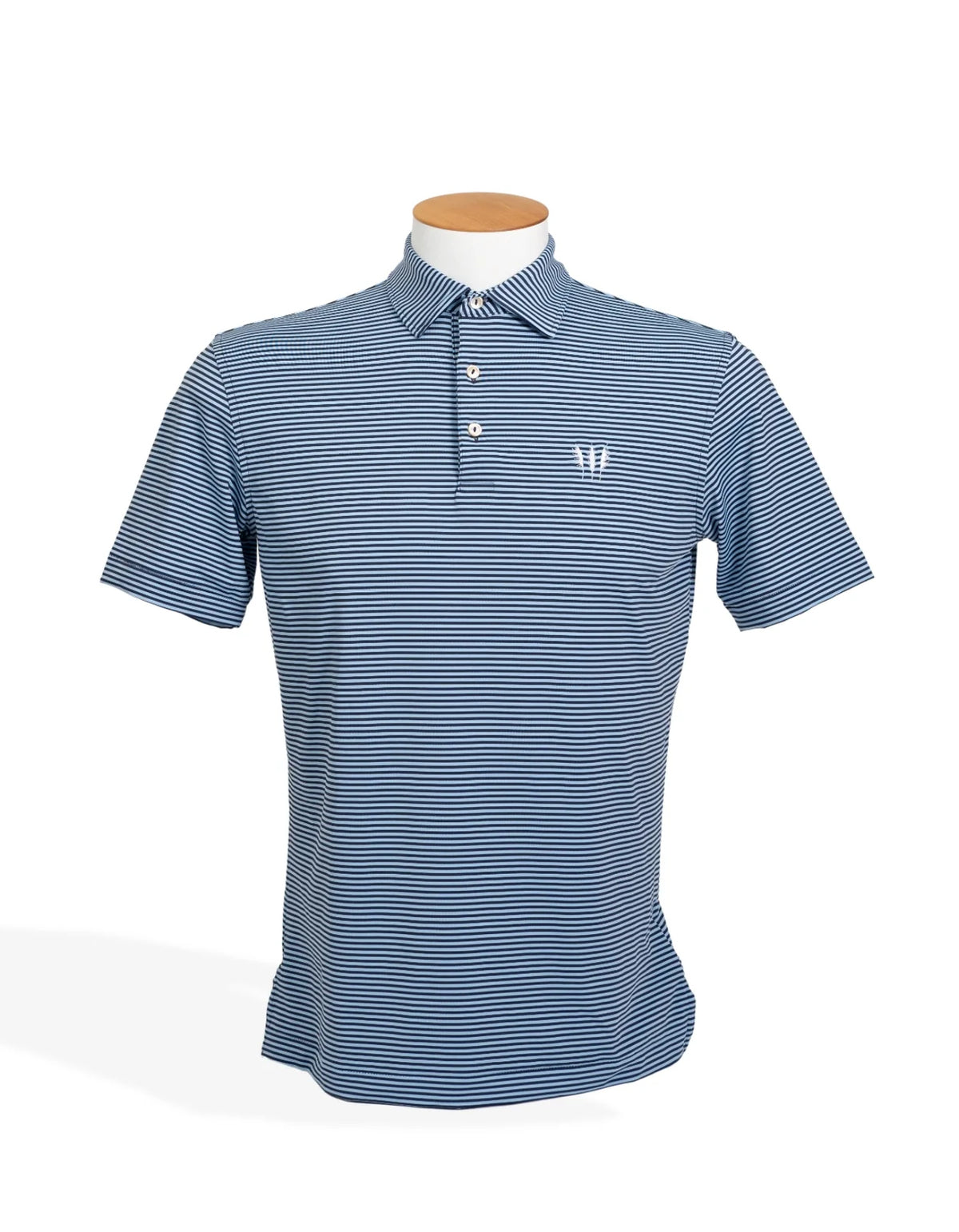 Peter Millar Polo Blue/Navy Stripe