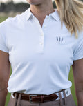 Peter Millar Womens Polo | White