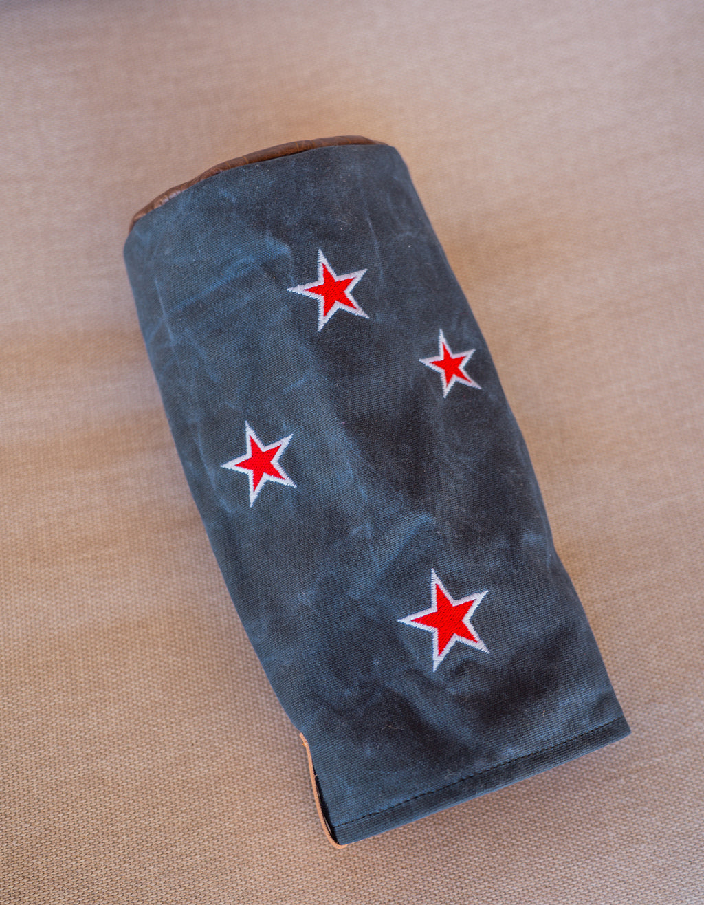 Seamus Driver Cover | Navy Waxed Canvas