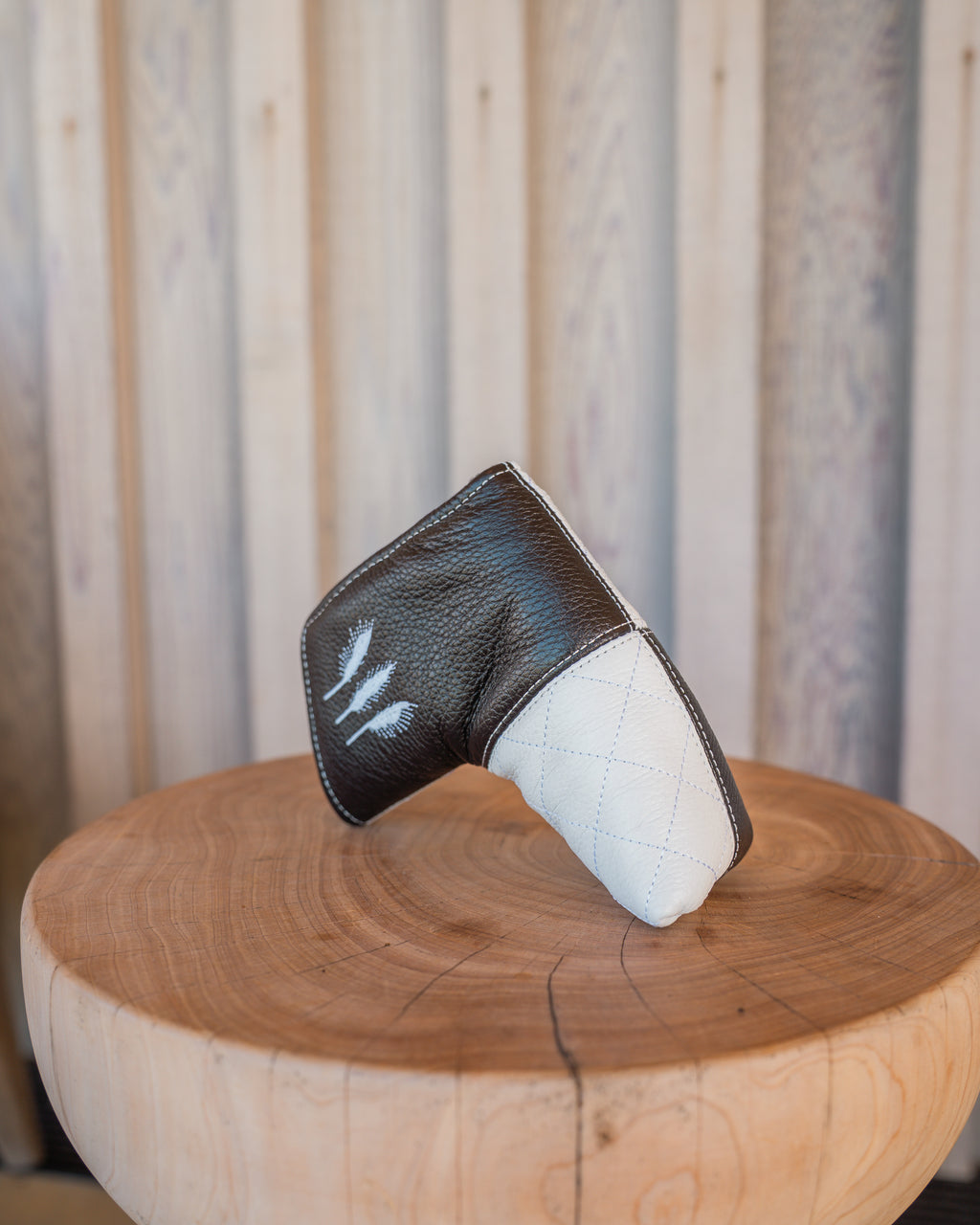 Vanto Putter Cover | Black & White Check