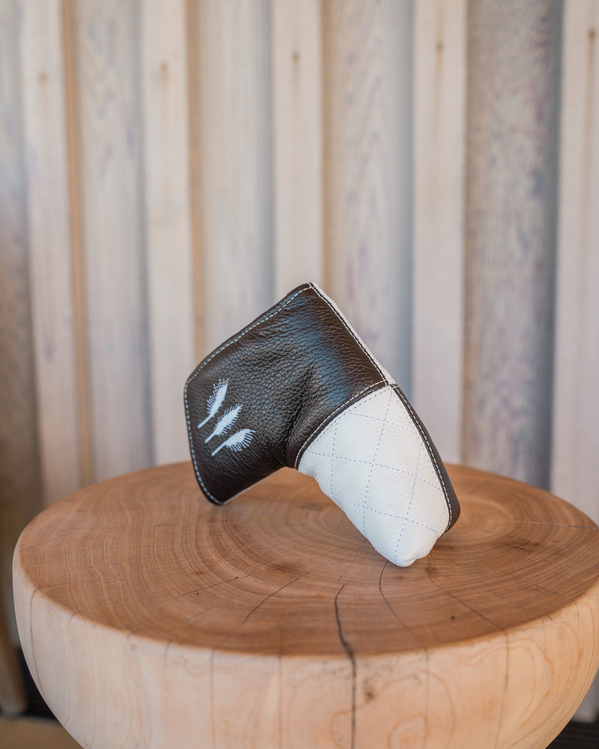 Vanto Putter Cover | Black & White Check