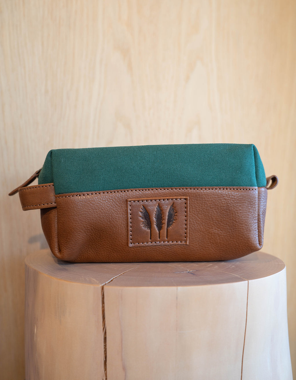 FH Wadsworth Green Toiletry Bag