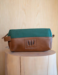 FH Wadsworth Green Toiletry Bag