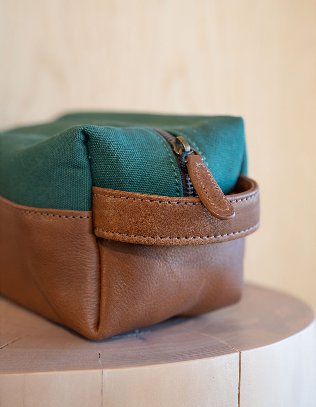 FH Wadsworth Green Toiletry Bag